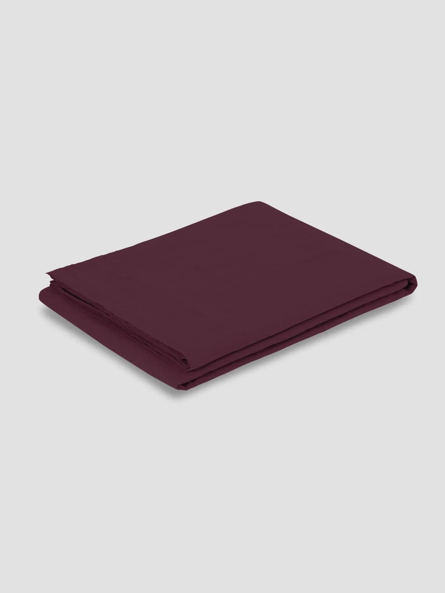 Berry 100% Linen Flat Sheet