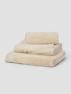 Birch Fringe Edge Cotton Towels