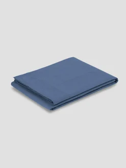Blueberry Linen Blend Flat Sheet