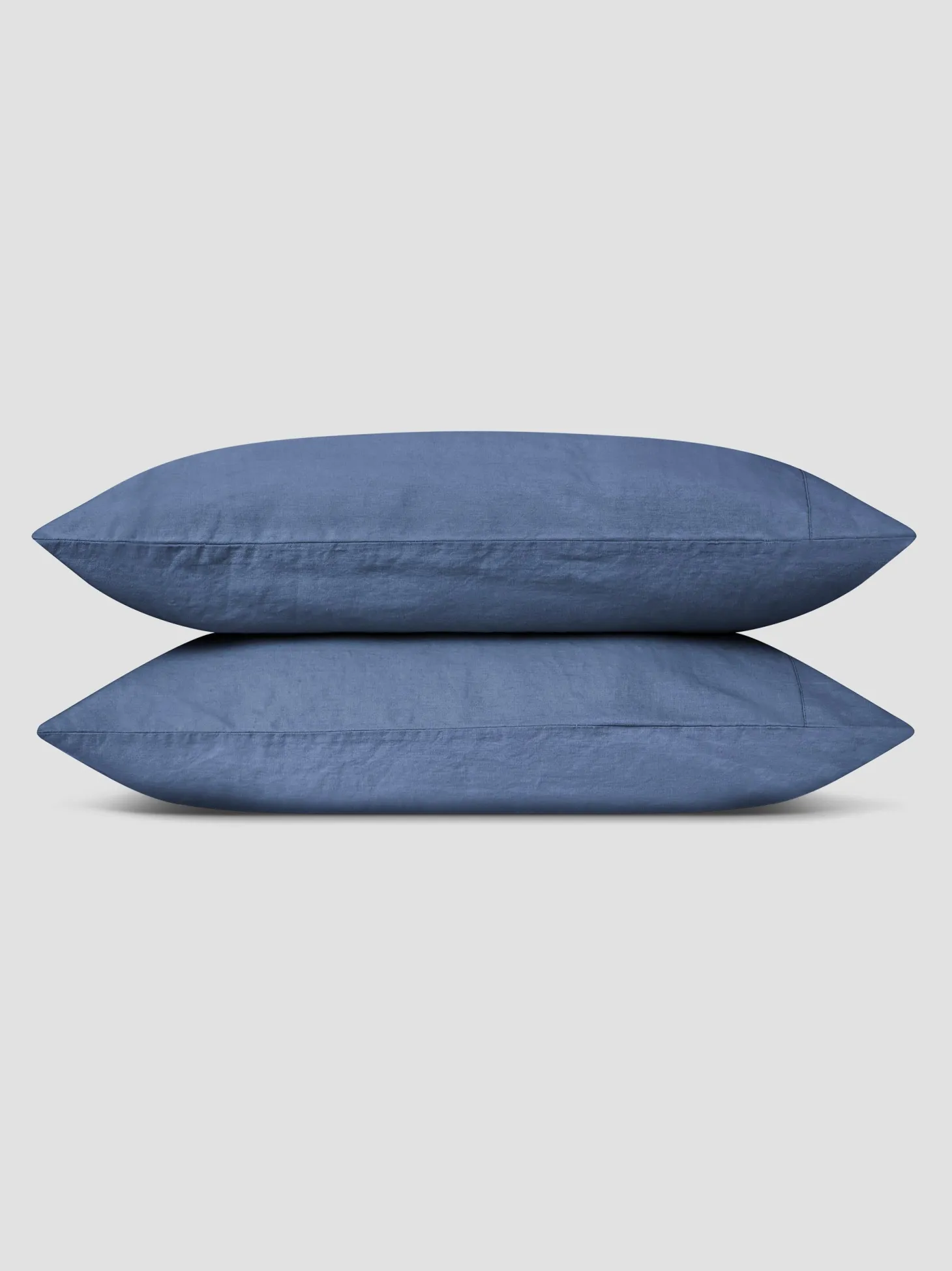 Blueberry Linen Blend Pillowcase (Pair)