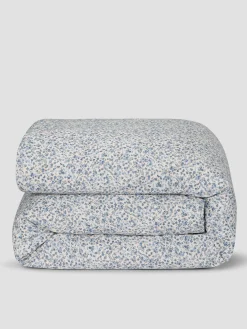 Blue Mini Meadow Cotton Duvet Cover