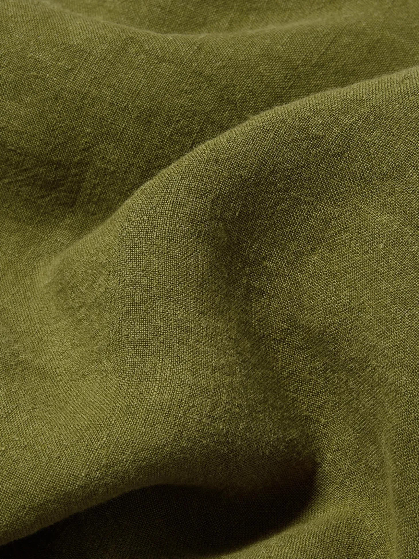 Botanical Green Linen Blend Pillowcases (Pair)
