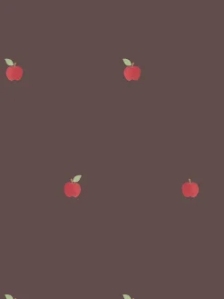 Brown Stone Apples Wallpaper