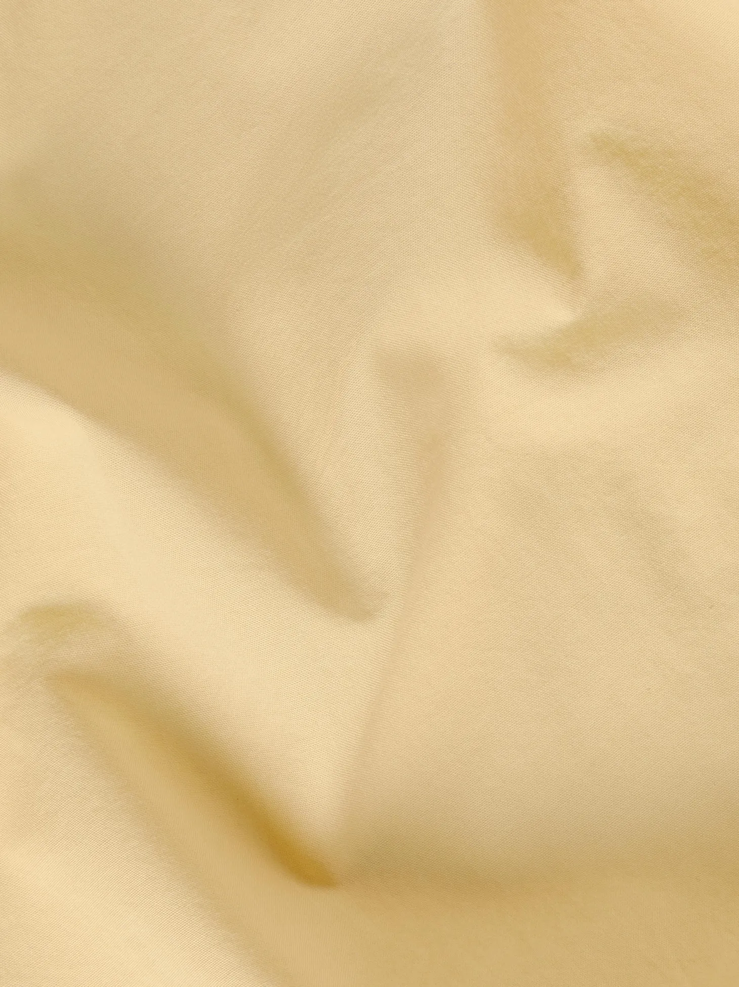Butter Yellow Washed Cotton Percale Pillowcases (Pair)