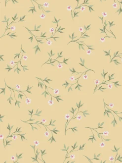 Chamomile Yellow Spring Sprig Wallpaper
