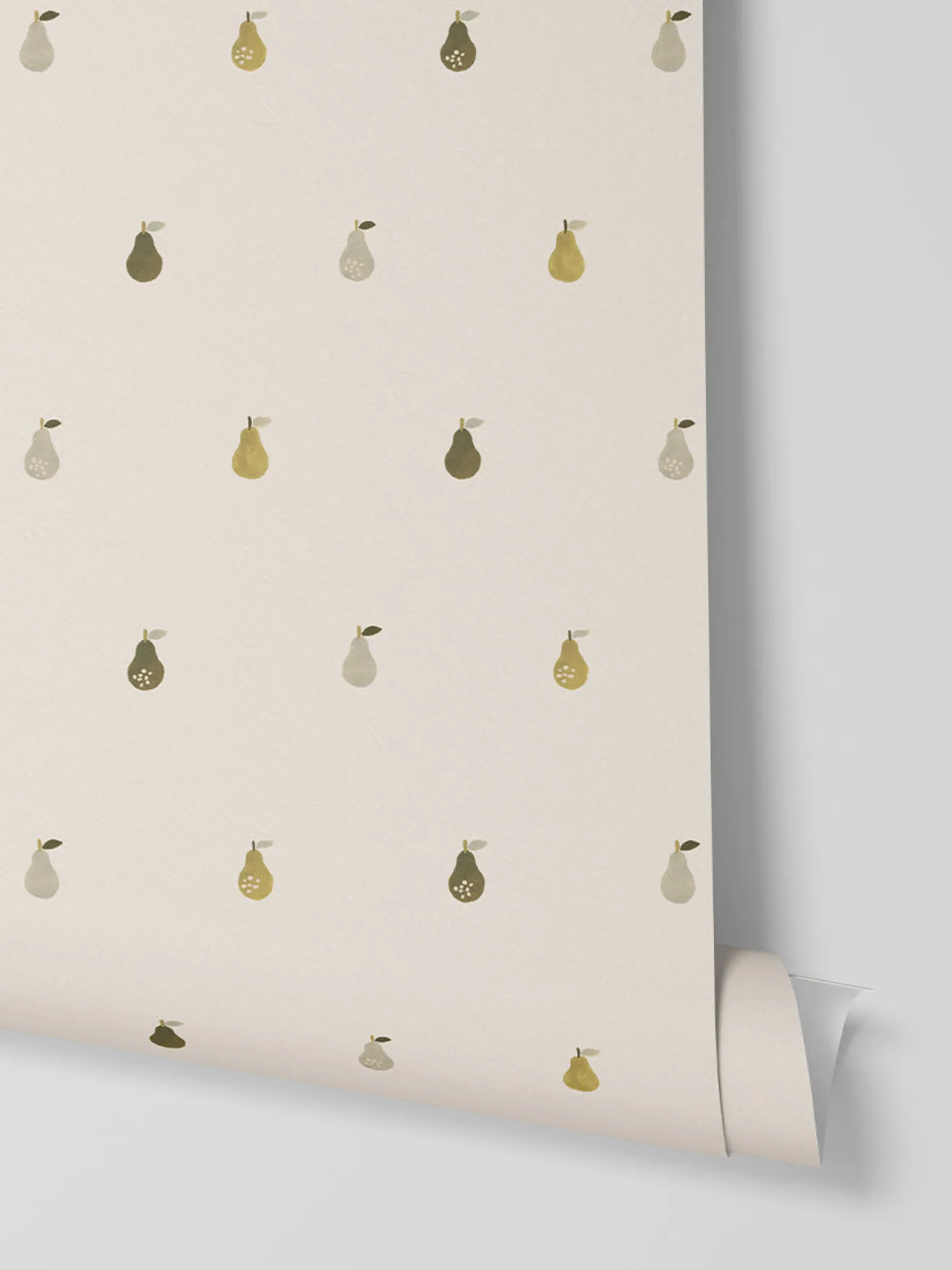 Cream Pears Wallpaper