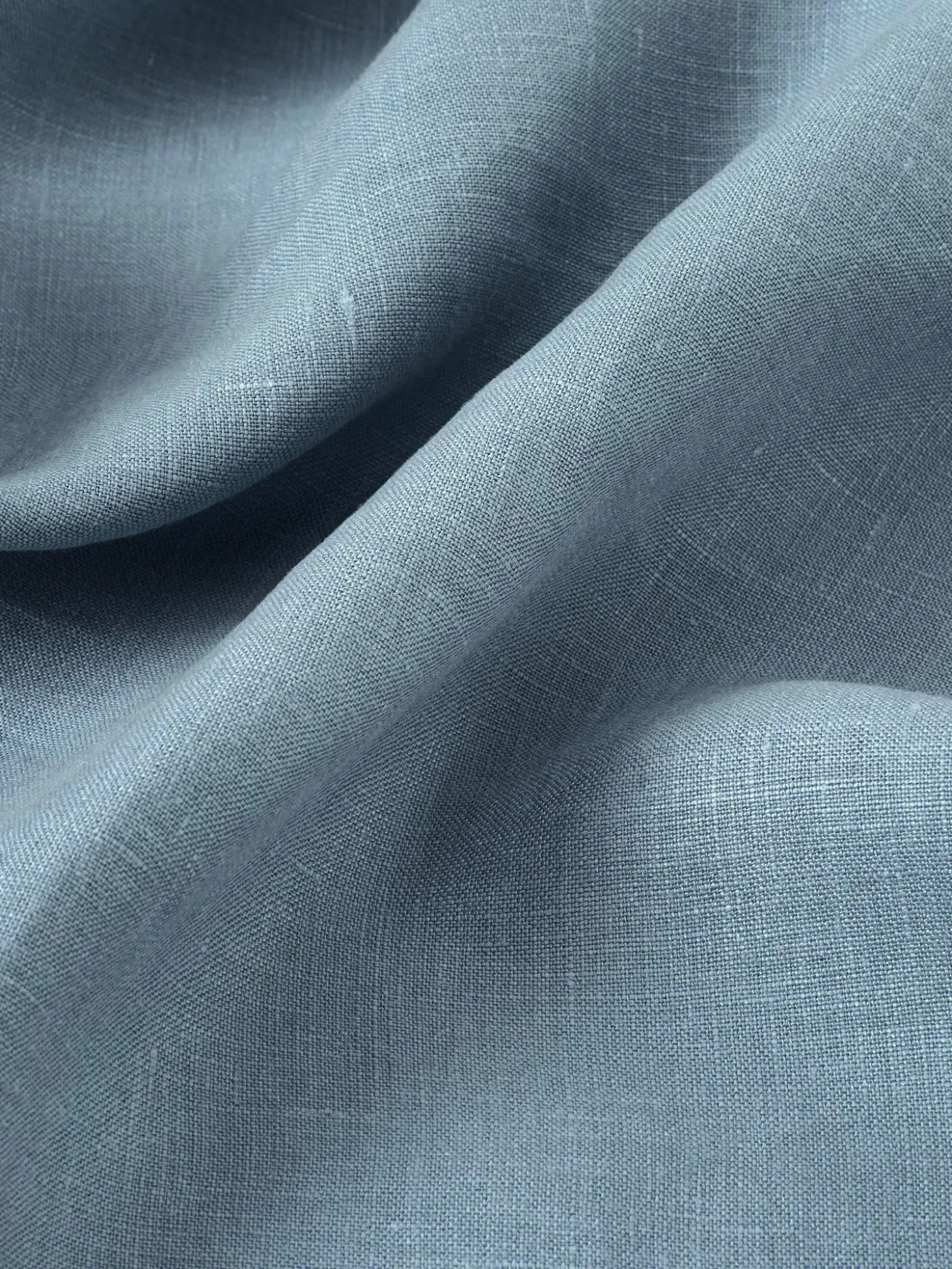 Dusk Blue 100% Linen Duvet Cover