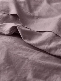 Elderberry Linen Blend Flat Sheet