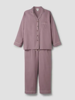 Elderberry Linen Blend Pajama Set