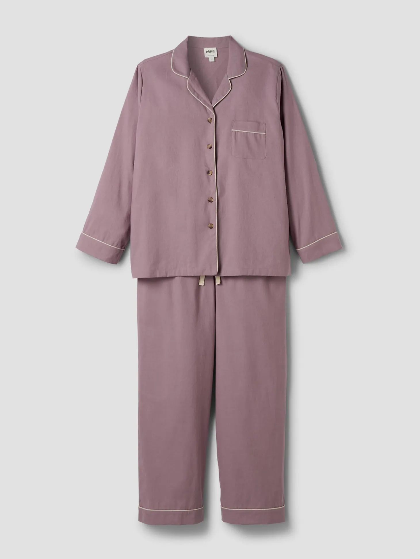 Elderberry Linen Blend Pajama Set
