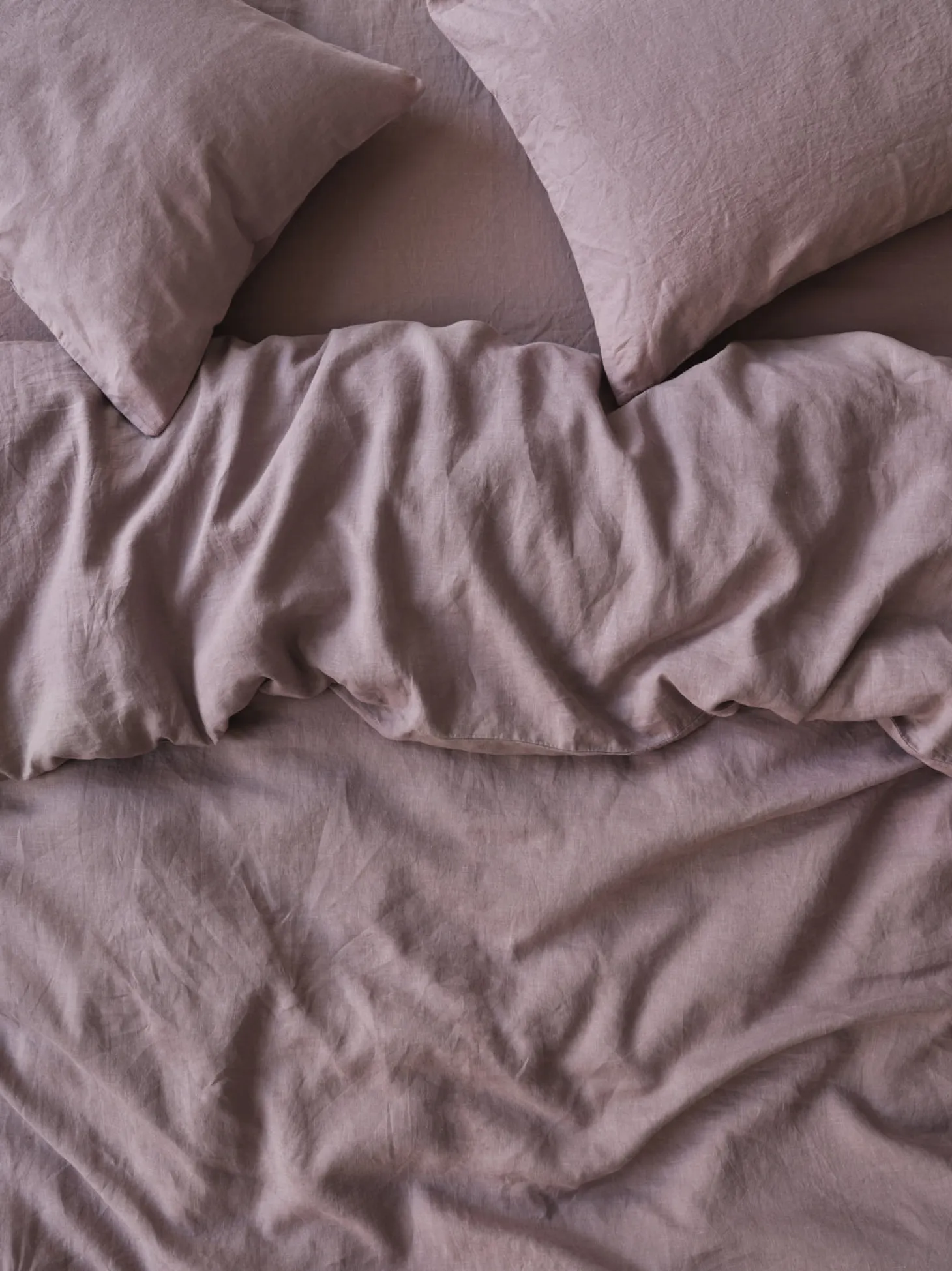 Elderberry 100% Linen Duvet Cover