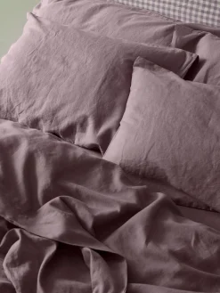 Elderberry 100% Linen Pillowcases (Pair)
