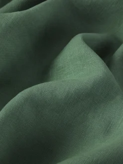 Elm Green Linen Blend Pillowcase (Pair)