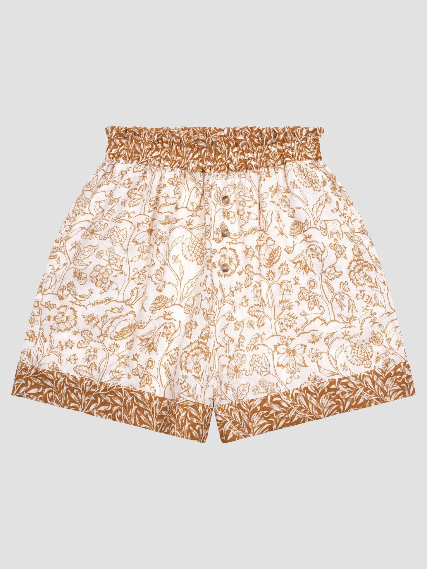 Ernest White Middlemore Linen Women’s Pajama Shorts Set