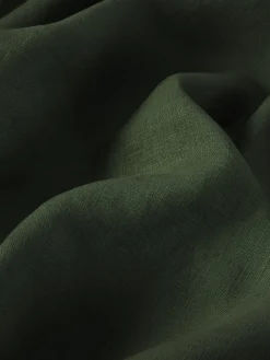 Fern Green 100% Linen Duvet Cover
