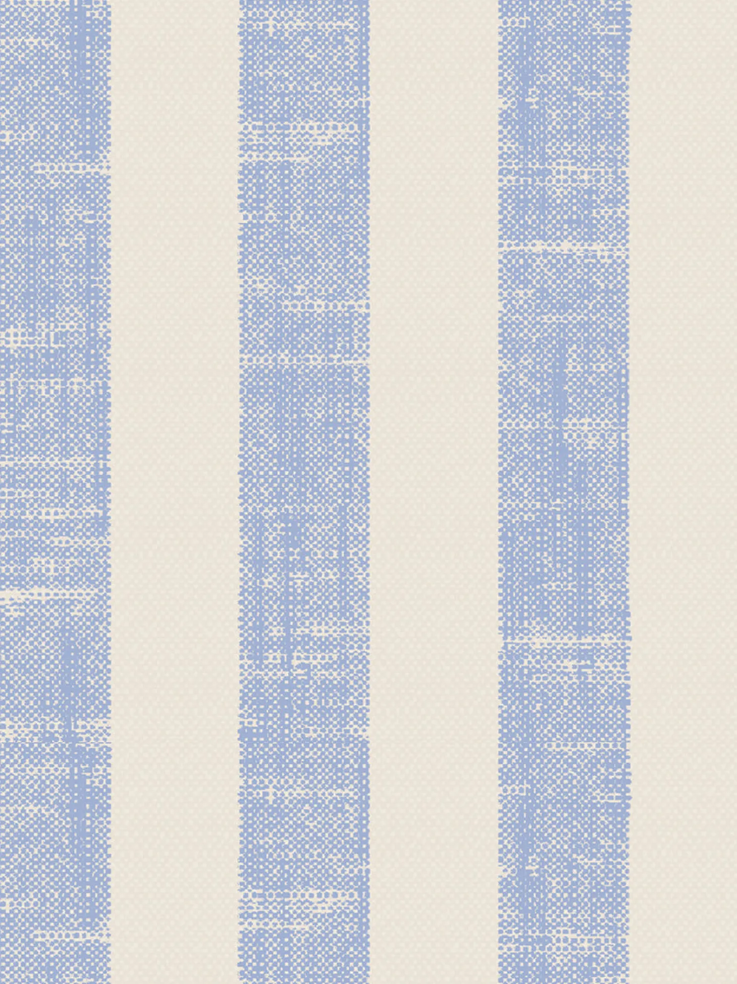Meadow Blue Pembroke Stripe Wallpaper
