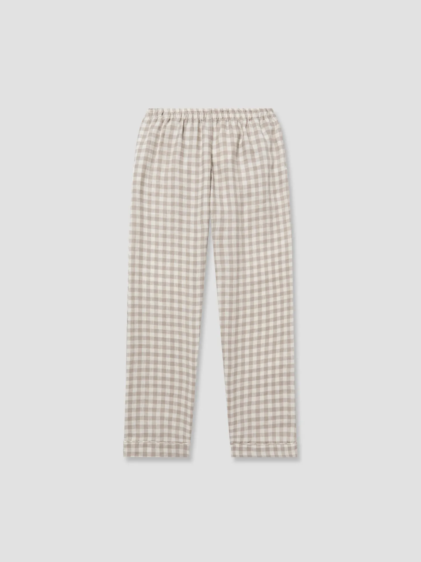 Men's Mushroom Gingham Pajama Set