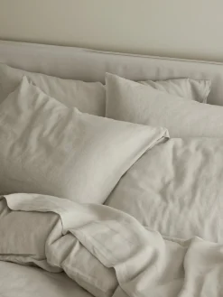 Oatmeal Linen Blend Pillowcase (Pair)