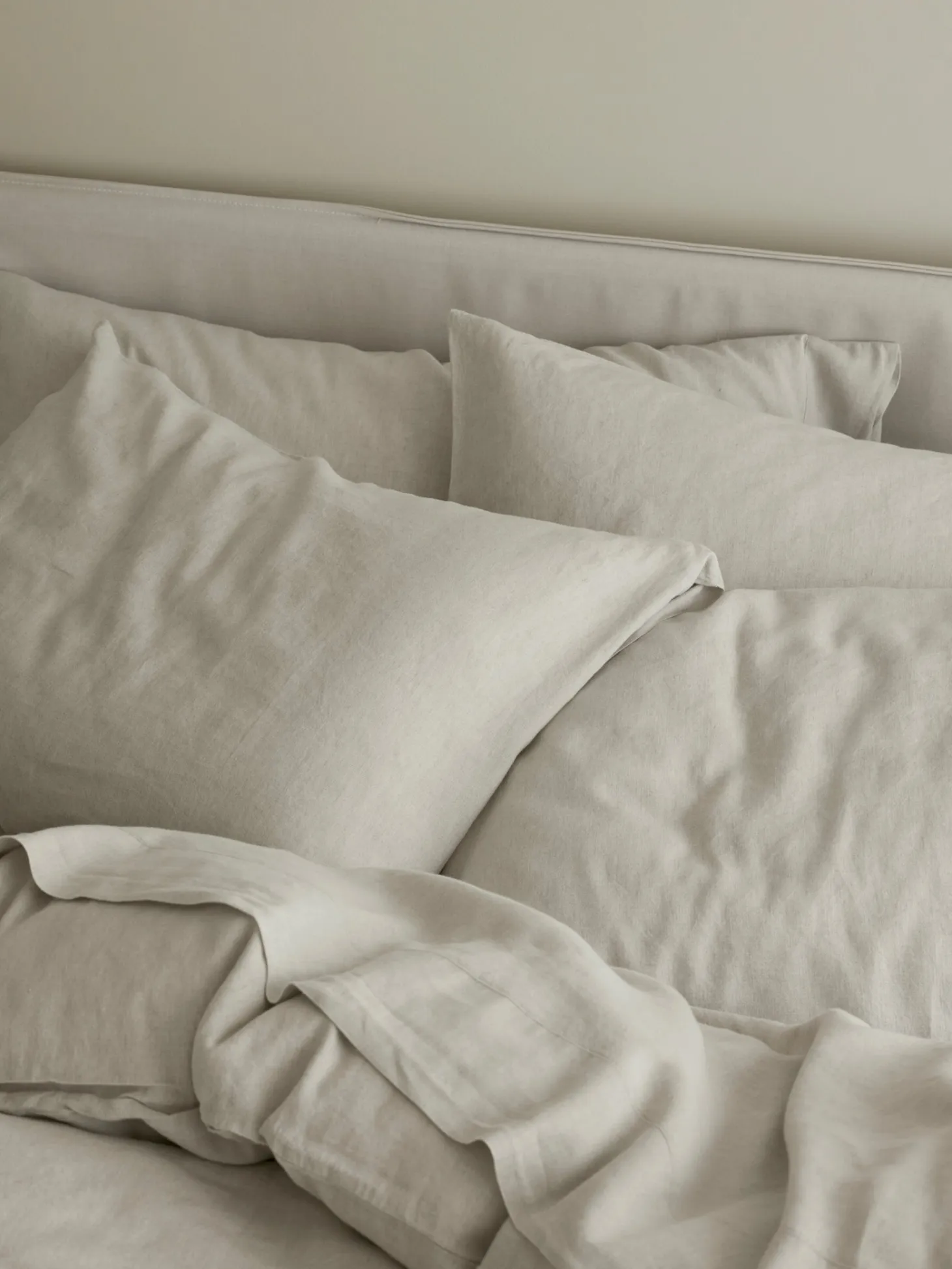 Oatmeal Linen Blend Pillowcase (Pair)