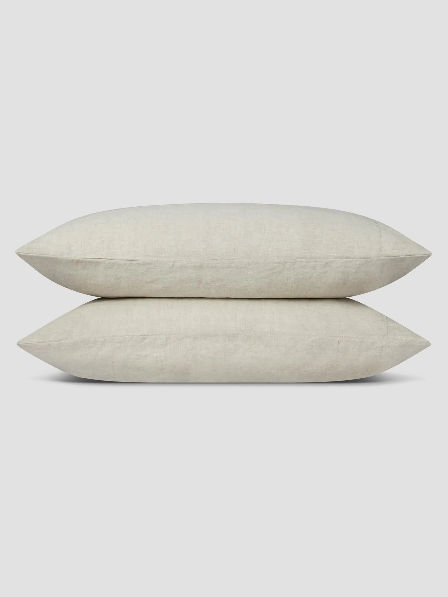 Oatmeal Linen Blend Pillowcase (Pair)