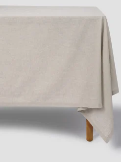Oatmeal Linen Blend Tablecloth