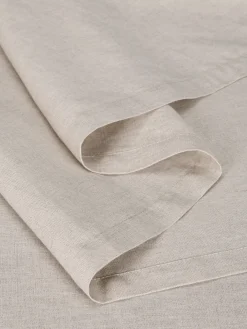 Oatmeal Linen Table Runner