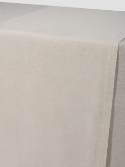 Oatmeal Linen Table Runner