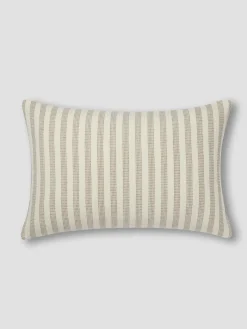 Oatmeal Pembroke Stripe Wool Cushion Cover