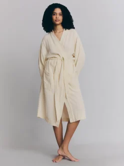 Pearl Cotton Gauze Robe