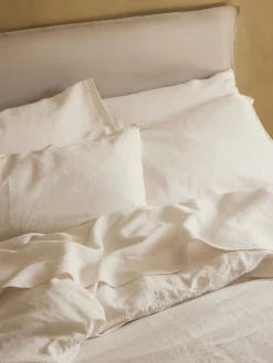 Pearl Linen Blend Pillowcase (Pair)