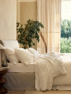 Pearl 100% Linen Duvet Cover