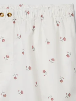 Pearl Posy Bud Cotton Boxer Shorts