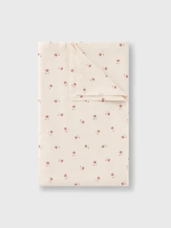 Pearl Posy Bud Linen Blend Tablecloth
