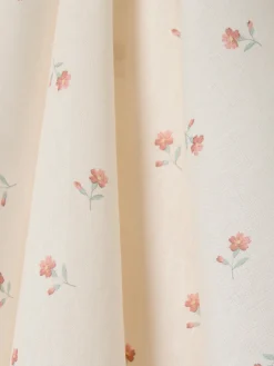 Pearl Posy Bud Linen Blend Tea Towel