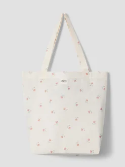 Pearl Posy Bud Linen Blend Tote Bag