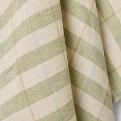 Pear Small Gingham 100% Linen Tea Towel