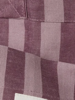 Plum Wine Pembroke Linen Blend Tote Bag