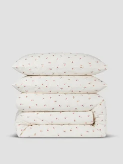 Posy Bud Linen Blend Duvet Set