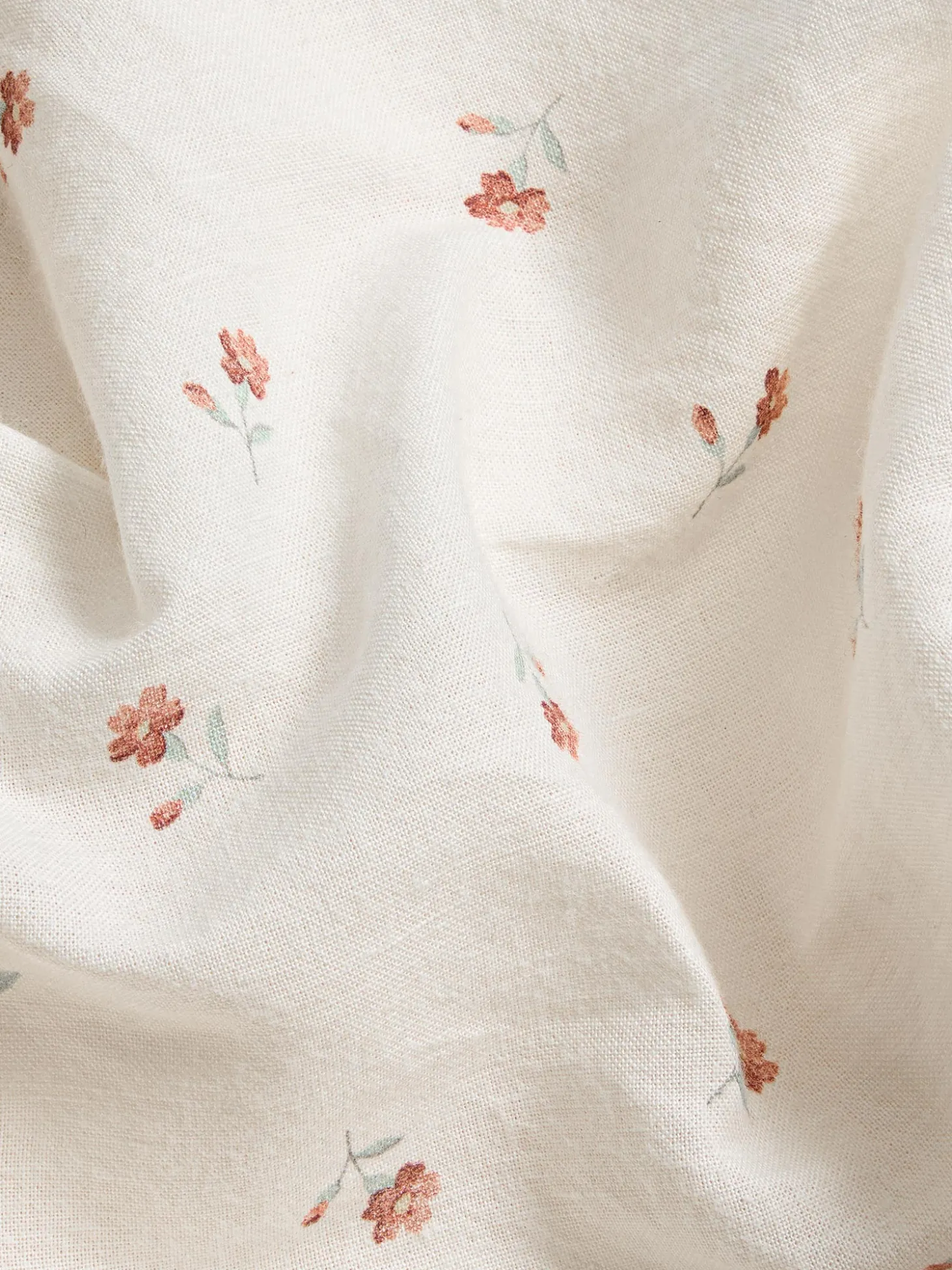 Posy Bud Linen Blend Duvet Set