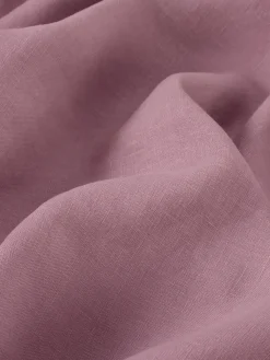 Raspberry 100% Linen Pillowcases (Pair)