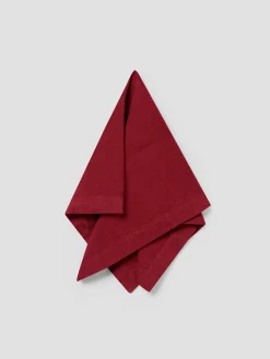 Rhubarb Linen Blend Napkins Set of 4