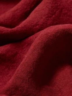 Rhubarb 100% Linen Fitted Sheet