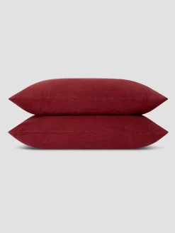 Rhubarb 100% Linen Pillowcase (Pair)