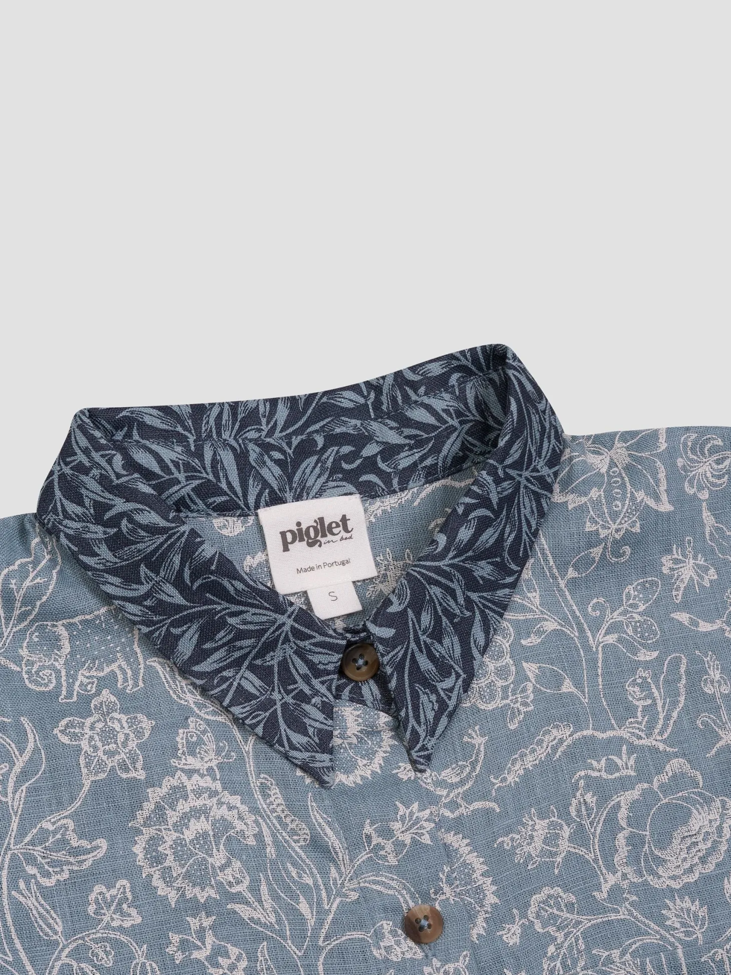 River Wandle Middlemore Linen Women’s Pajama Shorts Set