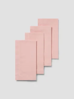 Rose Linen Blend Napkins Set of 4