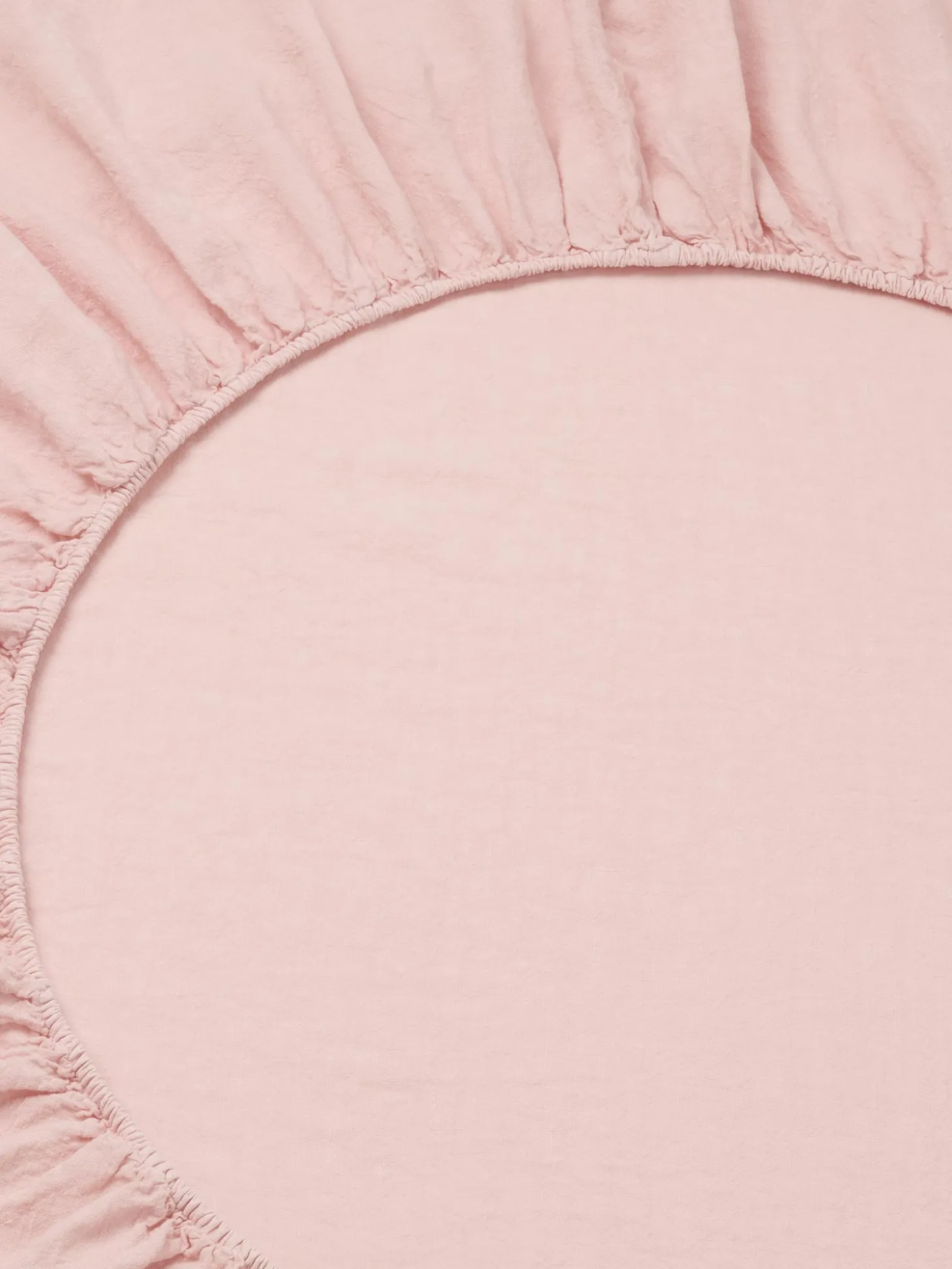 Rose 100% Linen Fitted Sheet