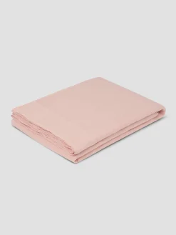 Rose 100% Linen Flat Sheet