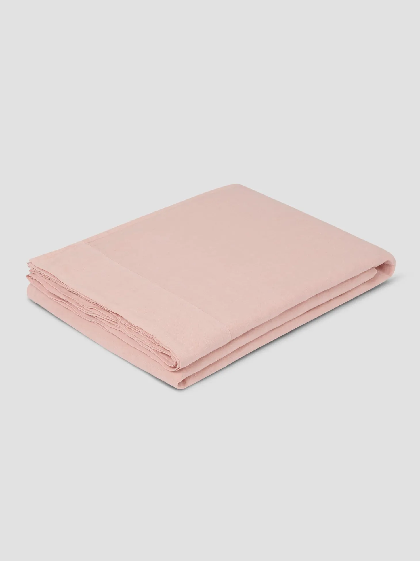 Rose 100% Linen Flat Sheet