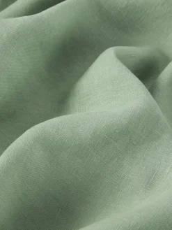 Sage Green Linen Blend Sheet Set