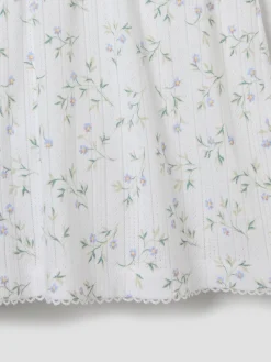 Spring Sprig Pointelle Shorts